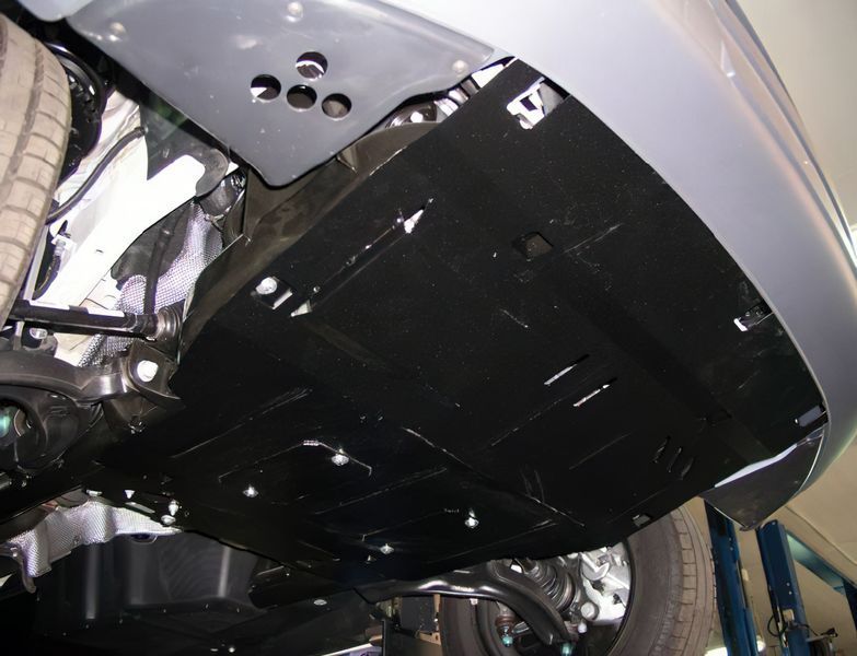 Захист двигуна, КПП, радіатора і кондиціонера для Volkswagen T-6 2009- KOLCHUGA ALuOX 3.0307.00 фото ##SPECS## Об'єм двигуна: V-всі | Примітка: