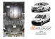 Захист двигуна і КПП для Ford Grand C-Max EcoBoost 2010- KOLCHUGA WhiteCover 4.0476.00 фото 7 ##SPECS## Об'єм двигуна: V-всі | Примітка: встановлюється збірка USA / Hybrid