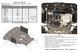 Захист двигуна, КПП і радіатора для Hyundai I-40 2011- KOLCHUGA Standart 1.0437.00 фото 7 ##SPECS## Об'єм двигуна: V-2,0 | Примітка: МКПП / АКПП / бензин