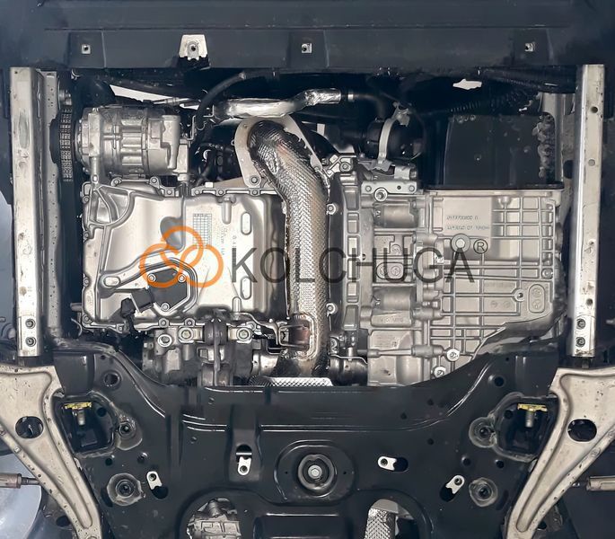 Захист двигуна і КПП для Mercedes-Benz W177 А 250 2018- KOLCHUGA WhiteCover 4.0990.00 фото ##SPECS## Об'єм двигуна: V-всі | Примітка: АКПП / 4x4 і передній привід