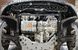 Защита двигателя, КПП и радиатора для Hyundai Tucson 2015-2021 KOLCHUGA ZiPoFlex 2.1060.00 фото 3 ##SPECS## Объем двигателя: V-2,4 | Примечание: USA / АКПП