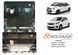 Захист двигуна, КПП і абсорбера для Toyota Aygo 2014- KOLCHUGA WhiteCover 4.0895.00 фото 5 ##SPECS## Об'єм двигуна: V-1,0 | Примітка: робот
