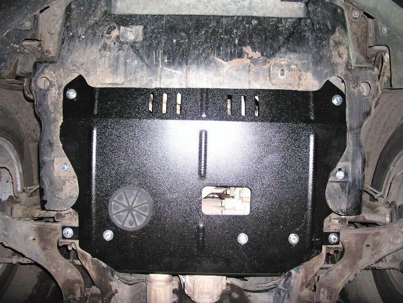 Захист двигуна і КПП для Chevrolet Captiva 2006-2011 KOLCHUGA WhiteCover 4.0209.00 фото ##SPECS## Об'єм двигуна: V-2,4 | Примітка: