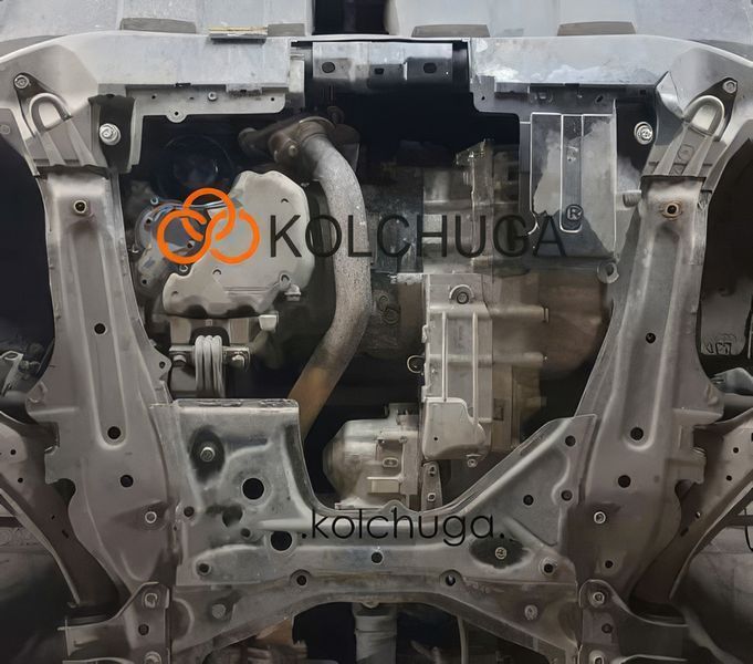 Захист двигуна і КПП для Honda CR-V III 2006-2011 KOLCHUGA Standart 1.1215.00 фото ##SPECS## Об'єм двигуна: V-2,0; 2,4; 2,2D | Примітка: