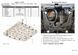 Захист двигуна і КПП для Honda CR-V III 2006-2011 KOLCHUGA Standart 1.1215.00 фото 7 ##SPECS## Об'єм двигуна: V-2,0; 2,4; 2,2D | Примітка: