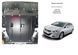 Защита двигателя, КПП и радиатора для Hyundai I-40 2011- KOLCHUGA WhiteCover 4.0437.00 фото 6 ##SPECS## Объем двигателя: V-2,0 | Примечание: МКПП/АКПП/бензин