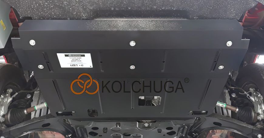 Захист двигуна, КПП і радіатора для Ford Transit V363 2016-2019 KOLCHUGA WhiteCover 4.0885.00 фото ##SPECS## Об'єм двигуна: V-2.0 TDCI ecoblue (двиг. JJ87712) | Примітка: МКПП /