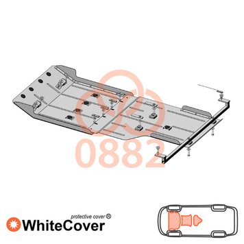 Захист двигуна, КПП і роздатки для Volkswagen Amarok I 2016-2020 KOLCHUGA WhiteCover 4.0882.00 фото