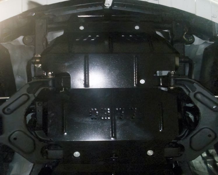 Захист двигуна, КПП і радіатора для Haval H5 I 2011- KOLCHUGA Standart 1.0380.00 фото ##SPECS## Об'єм двигуна: V-2,4 I | Примітка: МКПП / тільки бензин