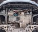 Защита двигателя, КПП и радиатора для Hyundai Sonata LF 2015-2017 KOLCHUGA Standart 1.1006.00 фото 3 ##SPECS## Объем двигателя: V-2,0 Hybrid | Примечание: только Hybrid