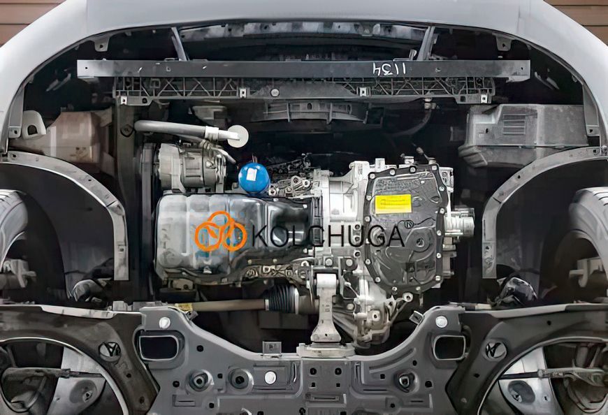 Захист електродвигуна для Kia Soul EV 2020-2024 KOLCHUGA ZiPoFlex 2.1134.00 фото ##SPECS## Об'єм двигуна:  | Примітка: