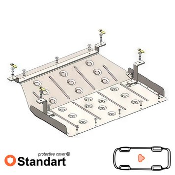 Захист дротів, роз'ємів для Dongfeng EM 26 2021- KOLCHUGA Standart 1.1239.00 фото