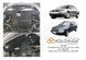 Захист двигуна, КПП і радіатора для Volkswagen Passat B5 1996-2005 KOLCHUGA Standart 1.0429.00 фото 6 ##SPECS## Об'єм двигуна: V-1.6i; 1.8i; 1.8T; 2.0i; 1.9TDI | Примітка: