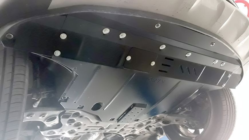 Захист двигуна, КПП і радіатора для Kia Sorento III 2015-2020 KOLCHUGA Standart 1.0574.00 фото ##SPECS## Об'єм двигуна: V-2,2 CRDI; 2,4GDI USA | Примітка: