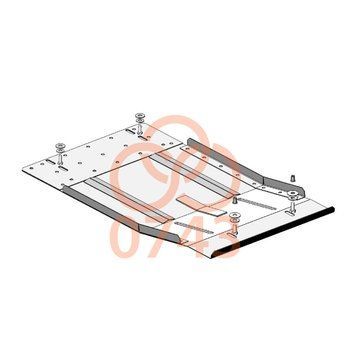 Захист роздатки для Mitsubishi Pajero Sport III 2015-2020 KOLCHUGA WhiteCover 4.0743.00 фото ##SPECS## Об'єм двигуна: V-2,4TDI | Примітка: