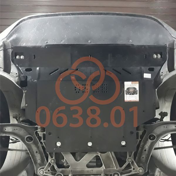 Захист двигуна, КПП і радіатора для Volkswagen Touran 2016- KOLCHUGA ZiPoFlex 2.0638.01 фото ##SPECS## Об'єм двигуна: V-всі | Примітка: АКПП / МКПП