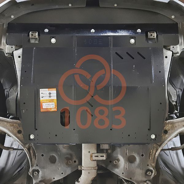 Захист двигуна, КПП і радіатора для Nissan Murano II Z51 2008-2014 KOLCHUGA ZiPoFlex 2.1083.00 фото ##SPECS## Об'єм двигуна: V-2,5D | Примітка: АКПП