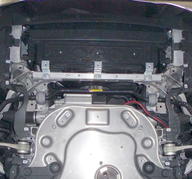 Захист двигуна і радіатора для BMW 5 F10 2010- KOLCHUGA ZiPoFlex 2.0613.00 фото ##SPECS## Об'єм двигуна: 3,0D; 2,0 | Примітка: АКПП / тільки 4х4