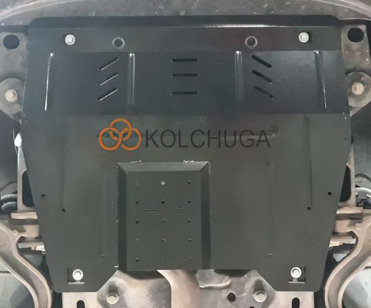 Защита двигателя и КПП для Ford Flex 2008-2019 KOLCHUGA ZiPoFlex 2.1017.00 фото ##SPECS## Объем двигателя: V-3,5и | Примечание: АКПП