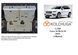 Захист двигуна і КПП для Volvo XC90 2015- KOLCHUGA ZiPoFlex 2.1368.00 фото 6 ##SPECS## Об'єм двигуна: 2,0 HYBRID | Примітка: