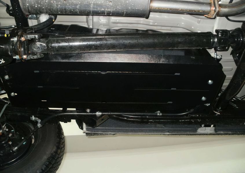 Захист паливного баку для Mitsubishi L200 IV 2006-2014 KOLCHUGA ZiPoFlex 2.0397.00 фото ##SPECS## Об'єм двигуна: V-всі | Примітка: