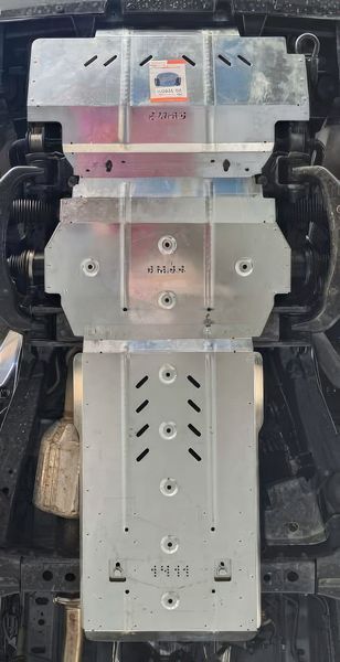 Захист двигуна, КПП, радіатора, роздатки і редуктора для Haval H5 II 2023- KOLCHUGA WhiteCover 4.1411.00 фото ##SPECS## Об'єм двигуна: V-2,0 TDI | Примітка: AКПП / 4x4