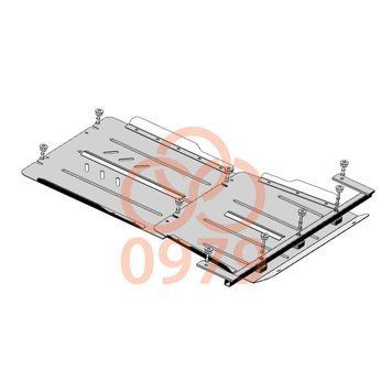 Захист АКПП і роздатки для Mitsubishi L200 V 2019-2023 KOLCHUGA ZiPoFlex 2.0979.00 фото ##SPECS## Об'єм двигуна: V-2,4TDI | Примітка: АКПП