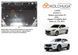 Защита двигателя и КПП для Mazda 2(DJ) 2015- KOLCHUGA WhiteCover 4.0750.00 фото 6 ##SPECS## Объем двигателя: V-1,5и; | Примечание: АКПП