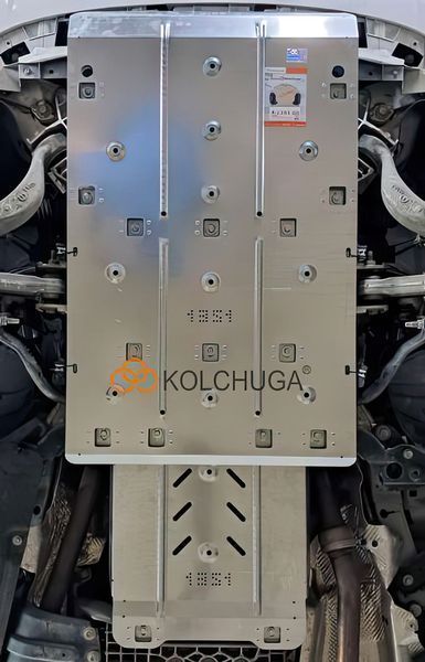 Захист двигуна і КПП для Jeep Grand Cherokee WL Laredo, Summit 2021- KOLCHUGA Standart 1.1351.00 фото ##SPECS## Об'єм двигуна: V-3.6i | Примітка: