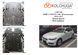 Защита двигателя и радиатора для BMW 1 F20 / F21 2015-2019 KOLCHUGA ALuOX 3.0917.00 фото 5 ##SPECS## Объем двигателя: 1.5i | Примечание: АКПП