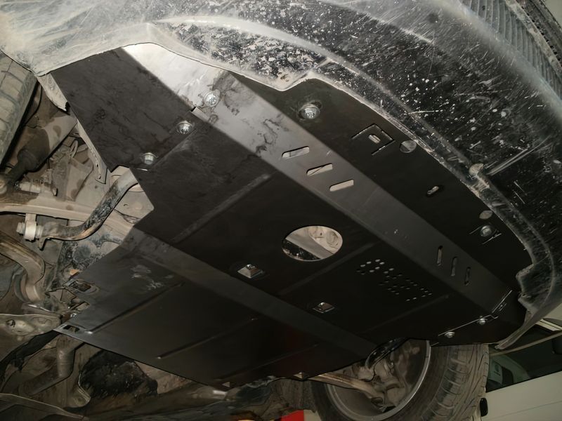 Захист двигуна, КПП і радіатора для Skoda Superb I 2001-2008 KOLCHUGA Standart 1.0427.00 фото ##SPECS## Об'єм двигуна: V-до 2,0; 2,0D включно | Примітка: