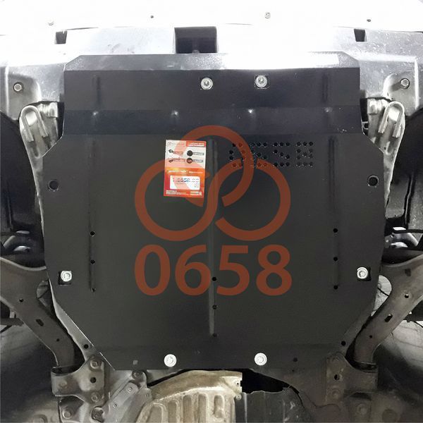Захист двигуна і КПП для Honda CR-V IV рестайлінг 2015-2016 KOLCHUGA WhiteCover 4.0658.00 фото ##SPECS## Об'єм двигуна: V-1,6D; 2,4i | Примітка: збірка Великобританія, USA