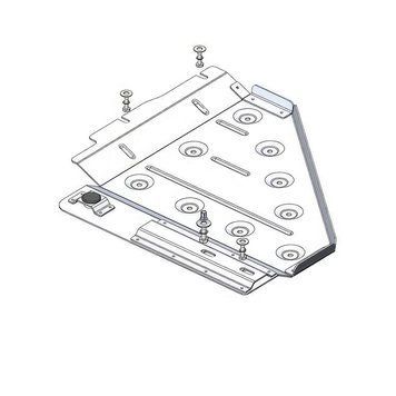 Захист роздаточної коробки і бака AdBlue для Toyota Land Cruiser 300 2021- KOLCHUGA ALuOX 3.1440.00 фото ##SPECS## Об'єм двигуна: V-3,3 TDi; 3,4i | Примітка: