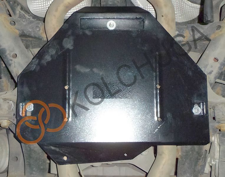 Захист роздатки і заднього мосту для Volkswagen Touareg 2002-2018 KOLCHUGA Standart 1.0789.00 фото ##SPECS## Об'єм двигуна: V-2,5TDI; 3.0 D | Примітка: АКПП