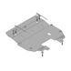Захист двигуна, КПП і радіатора для Volvo XC90 2003-2014 KOLCHUGA Standart 1.0068.00 фото 1 ##SPECS## Об'єм двигуна: V-всі | Примітка:
