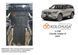 Захист двигуна, КПП і радіатора для Lincoln Aviator 2 2019- KOLCHUGA ZiPoFlex 2.1168.00 фото 6 ##SPECS## Об'єм двигуна: V-всі окрім 3.0 hybrid | Примітка: АКПП / USA