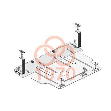 фото Захист двигуна і КПП для Hyundai Venue 2019- KOLCHUGA WhiteCover 4.1070.00  ##SPECS## Об'єм двигуна: V-1,6і | Примітка: