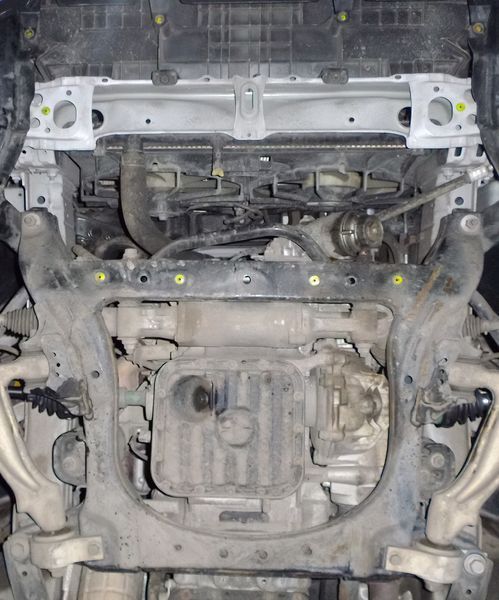 Захист двигуна, КПП і радіатора для Lexus GS 350 2007-2012 KOLCHUGA WhiteCover 4.0561.00 фото ##SPECS## Об'єм двигуна: V-3,0; 3,5; | Примітка: АКПП / тільки 4х4