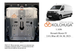 Защита двигателя и КПП для Nissan Interstar III 2024- KOLCHUGA WhiteCover 4.1456.00 фото 6 ##SPECS## Объем двигателя: V-все | Примечание: МКПП