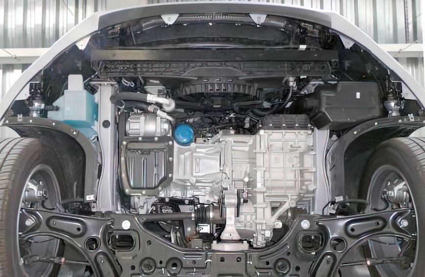 Захист двигуна, КПП і радіатора для Hyundai Elantra VI (AD) 2016-18-2020 KOLCHUGA Standart 1.0662.00 фото ##SPECS## Об'єм двигуна: V-1,6GDI; 2,0; | Примітка: АКПП