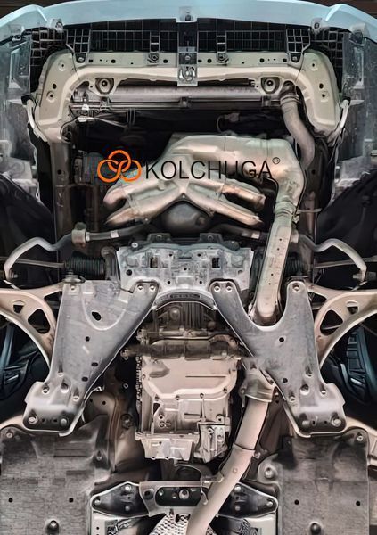 Защита двигателя и КПП для Subaru Legacy 7 BW 2019- KOLCHUGA WhiteCover 4.1167.00 фото ##SPECS## Объем двигателя: V-2,5i (без турбины) | Примечание: вариатор / USA