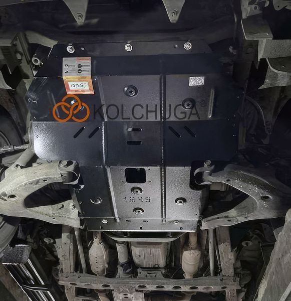 Захист двигуна і радіатора для Toyota Land Cruiser 100 1997-2007 KOLCHUGA Standart 1.1345.00 фото ##SPECS## Об'єм двигуна: V-всі | Примітка: