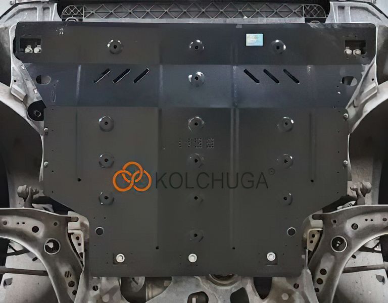 Захист двигуна, КПП і радіатора для Skoda Octavia III A7 WeBasto 2013-2020 KOLCHUGA Standart 1.1193.00 фото ##SPECS## Об'єм двигуна: V-1.6TDI | Примітка: МКПП