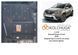 Захист дросельної заслінки вихлопної труби для Renault Duster 2018-2023 KOLCHUGA Standart 1.1118.00 фото 5 ##SPECS## Об'єм двигуна: V-1,5TDI | Примітка: 4х4