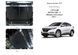 Захист двигуна, КПП і радіатора для Honda HR-V 2015-2021 KOLCHUGA ZiPoFlex 2.0733.00 фото 5 ##SPECS## Об'єм двигуна: V-всі | Примітка: тільки повний привід / встановлюється на EU / USA