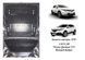 Захист двигуна, КПП і радіатора для Renault Kadjar 2014- KOLCHUGA Standart 1.0551.00 фото 5 ##SPECS## Об'єм двигуна: V-1,2TCe; 1,5DCI | Примітка: АКПП,МКПП