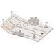 Захист двигуна і радіатора для Opel Omega B 1994-2003 KOLCHUGA Standart 1.0836.00 фото 1 ##SPECS## Об'єм двигуна: V-всі | Примітка: