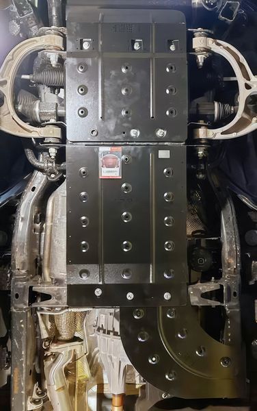 Захист двигуна, КПП і роздатки для Dodge Ram 1500 2018- KOLCHUGA ZiPoFlex 2.1340.00 фото ##SPECS## Об'єм двигуна: V-3.0 twin-turbo; 5.7HEMI;3,6i | Примітка: сталь 2.5 мм