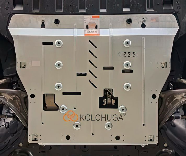 Захист двигуна і КПП для Volvo XC90 2015- KOLCHUGA WhiteCover 4.1368.00 фото ##SPECS## Об'єм двигуна: 2,0 HYBRID | Примітка: