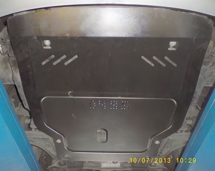 Защита двигателя, КПП и радиатора для Chevrolet Lacetti (Nubira) 2002- KOLCHUGA Standart 1.0495.00 фото ##SPECS## Объем двигателя: V-все | Примечание: